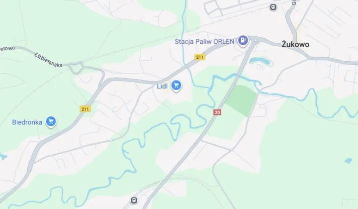 Działka inwestycyjna Żukowo