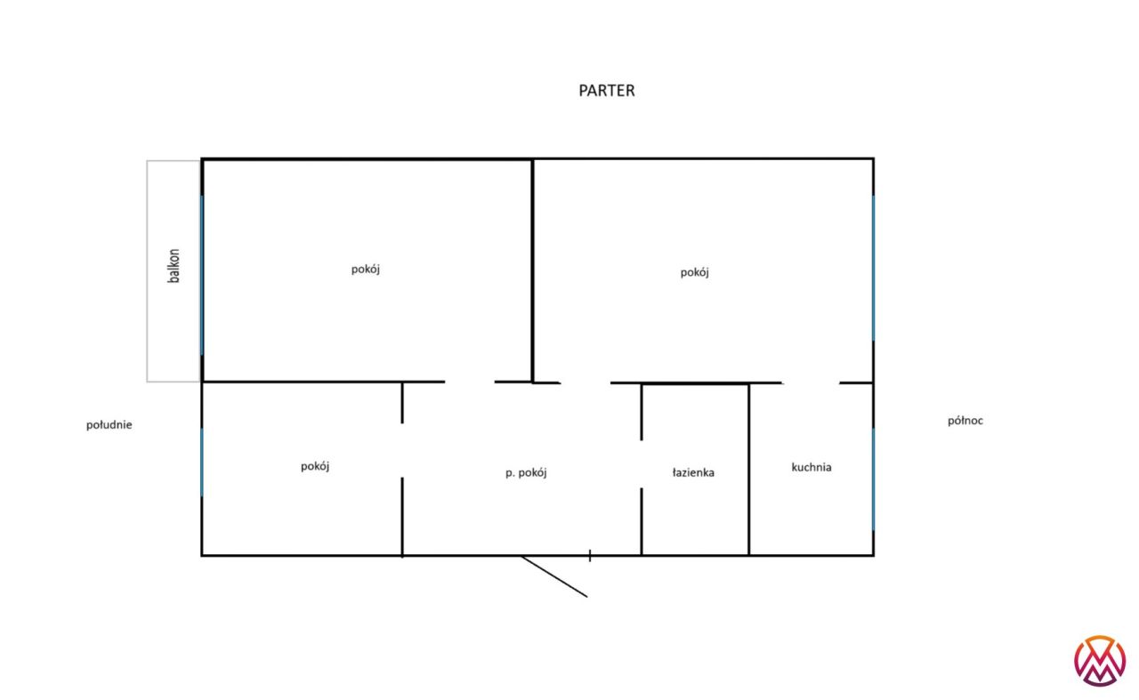 Mieszkanie 3-pokojowe Łódź Widzew, ul. gen. Stefana Grota-Roweckiego. Zdjęcie 15