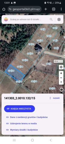 Działka budowlana Parcele Łomskie. Zdjęcie 1