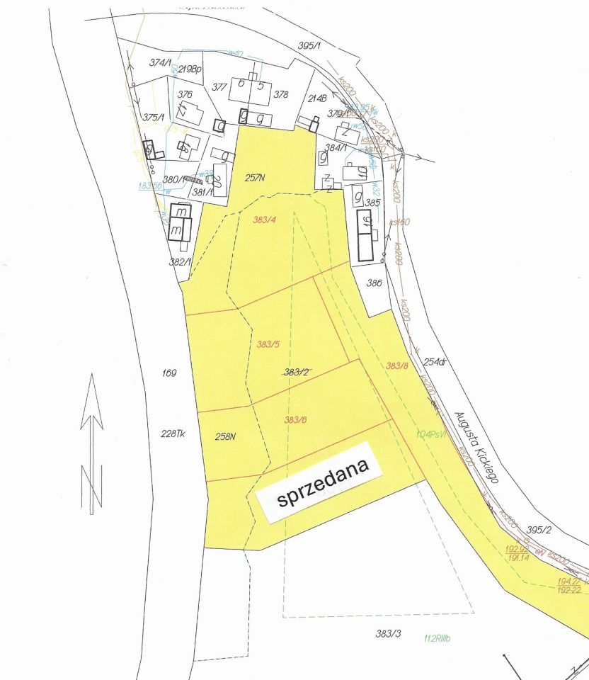 Działka budowlana Krasnystaw Góry, ul. Kickiego. Zdjęcie 1