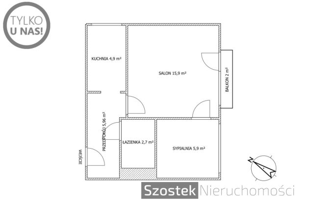 Mieszkanie 2-pokojowe Częstochowa Raków, ul. Ossowskiego. Zdjęcie 21