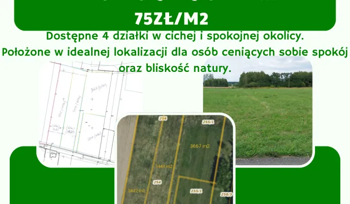 Działka budowlana Wygiełzów