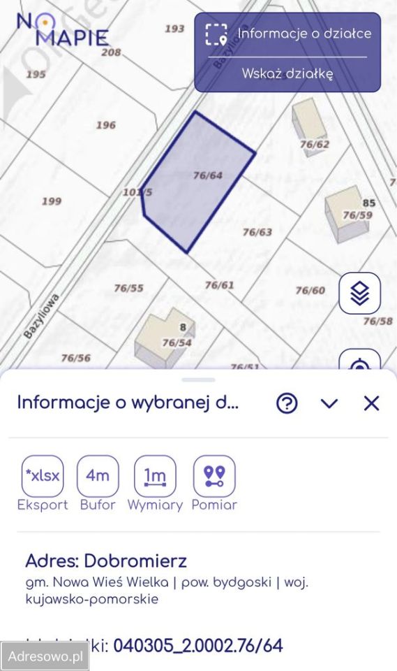 Działka budowlana Dobromierz, ul. Bazyliowa. Zdjęcie 6