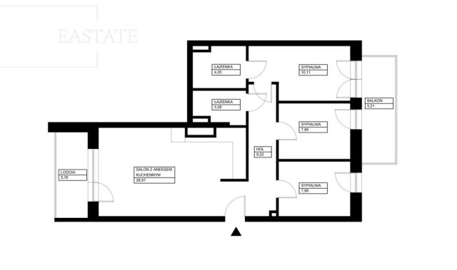 Mieszkanie 4-pokojowe Warszawa, ul. Wschodu Słońca. Zdjęcie 24