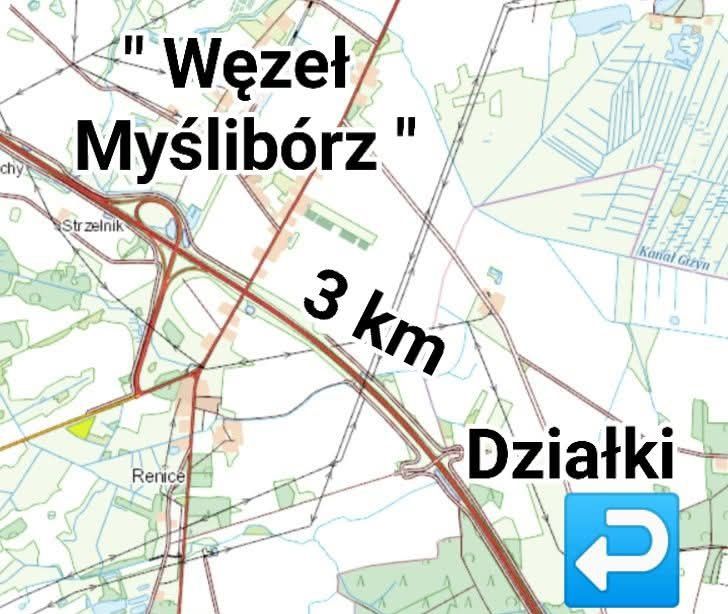 Działka inwestycyjna Giżyn