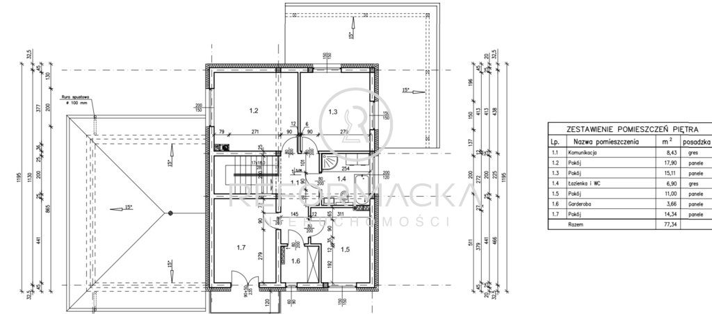 dom wolnostojący, 5 pokoi Rzeszów Załęże, ul. Jaspisowa. Zdjęcie 7