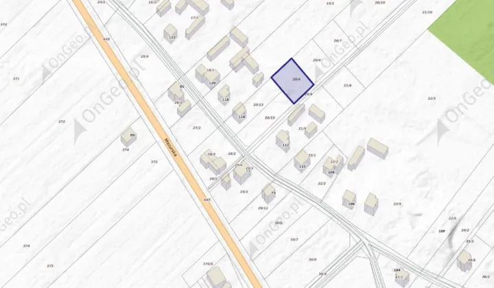 Działka budowlana Antonie