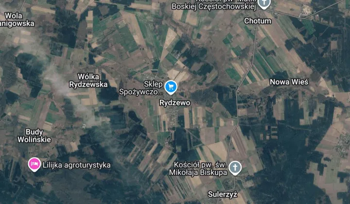 Działka budowlana Rydzewo