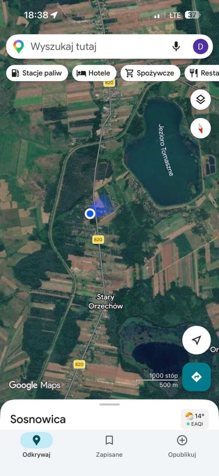 Działka rod Stary Orzechów. Zdjęcie 8