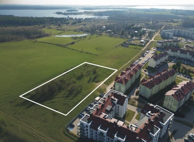 Działka Węgorzewo, ul. Jana Pawła II. Zdjęcie 3