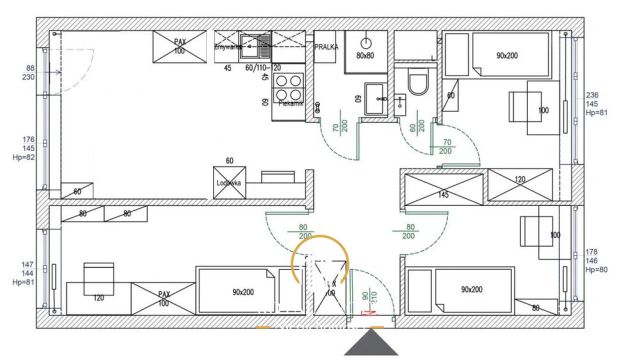 Mieszkanie 4-pokojowe Lublin Kalinowszczyzna, ul. Kazimierza Tumidajskiego. Zdjęcie 14