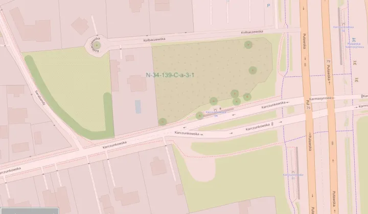 Działka inwestycyjna Warszawa Śródmieście, ul. Puławska