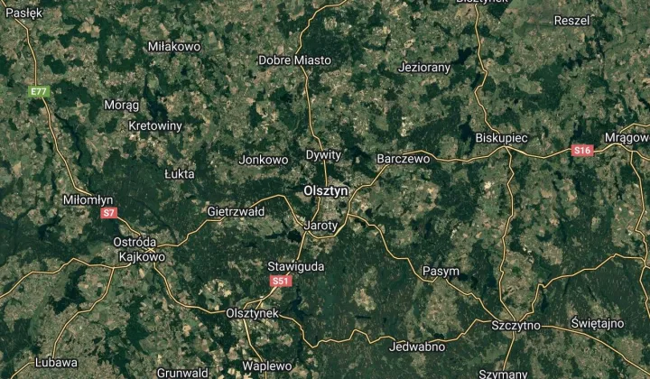 Działka inwestycyjna Olsztyn Śródmieście