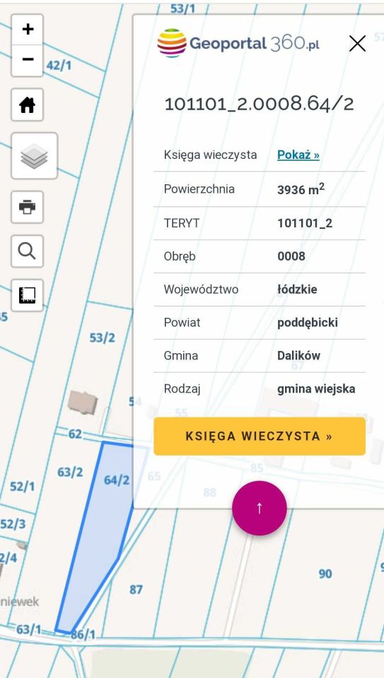 Działka siedliskowa Domaniewek. Zdjęcie 12