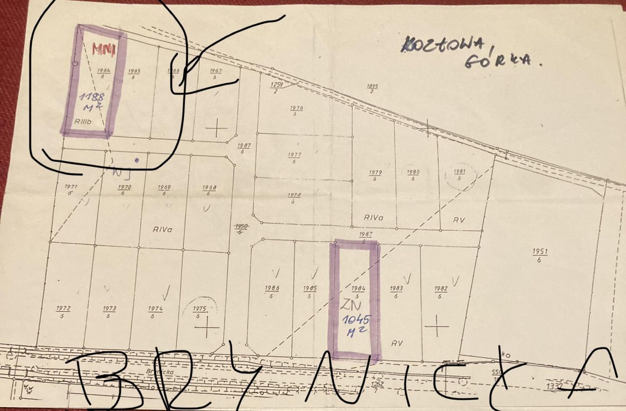 Działka budowlana Piekary Śląskie Kozłowa Góra, ul. Brynicka. Zdjęcie 2