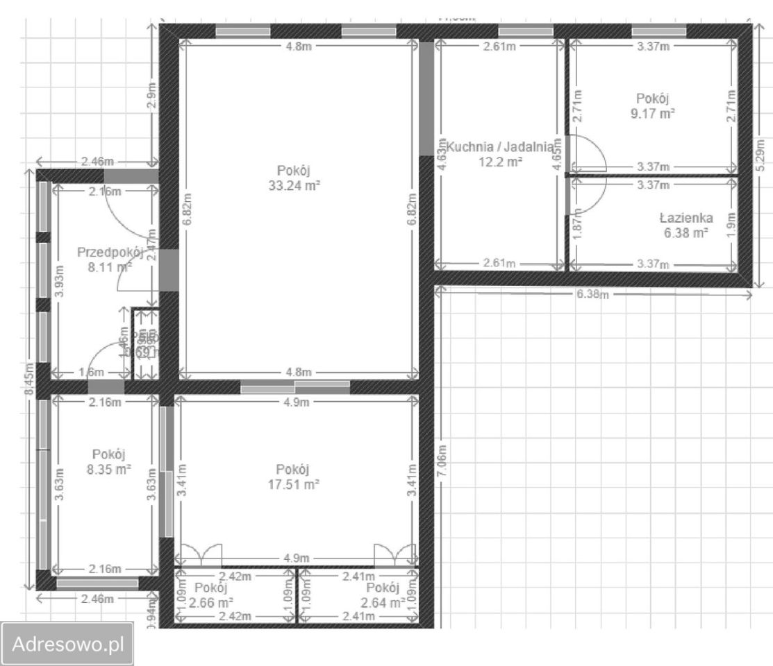 Mieszkanie 4-pokojowe Szczecin Pogodno, ul. ks. bp. Ignacego Krasickiego. Zdjęcie 9