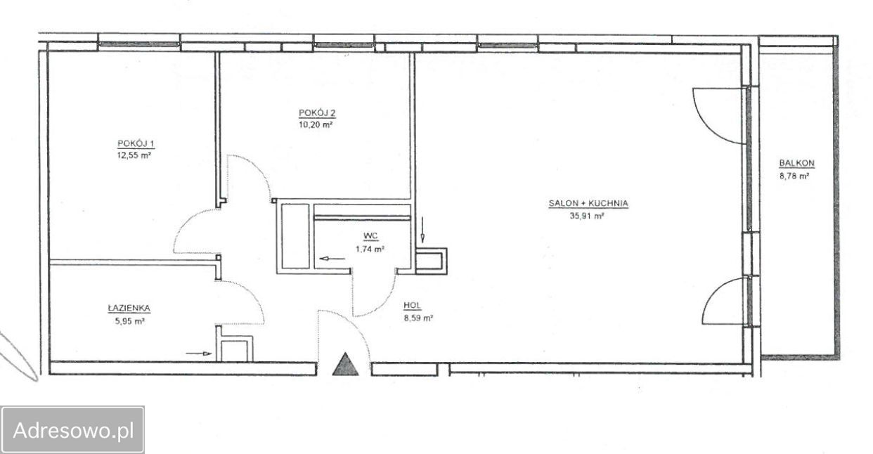 Mieszkanie 3-pokojowe Warszawa Wola, ul. Goleszowska. Zdjęcie 20