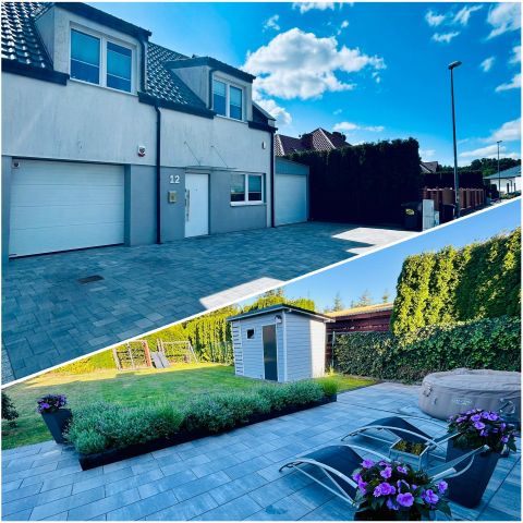 bliźniak, 5 pokoi Dobra, ul. Frezjowa. Zdjęcie 1