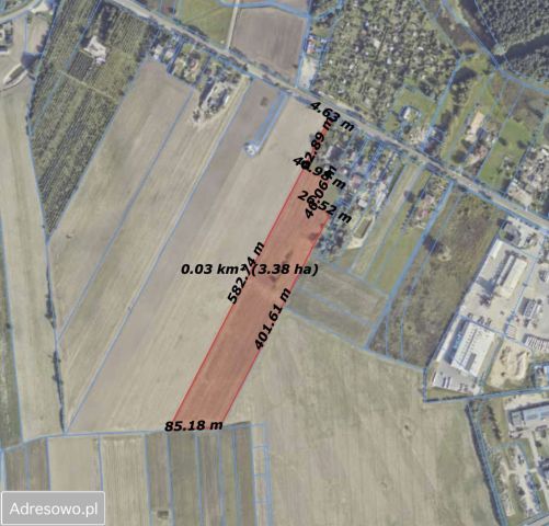 Działka rolna Gostynin, ul. Kowalska. Zdjęcie 1