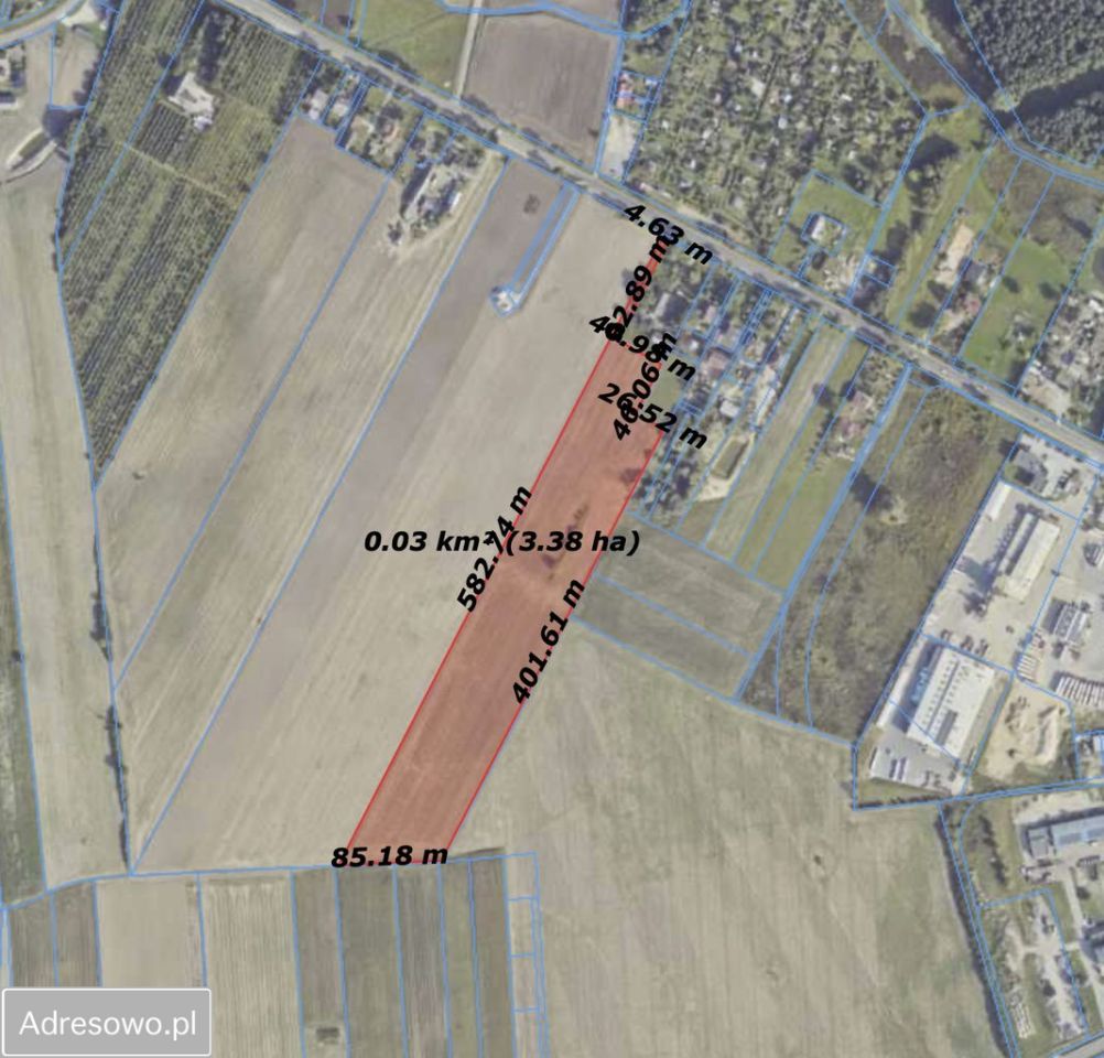 Działka rolna Gostynin, ul. Kowalska