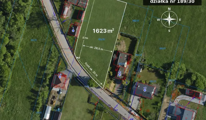 Działka rolno-budowlana Letniki