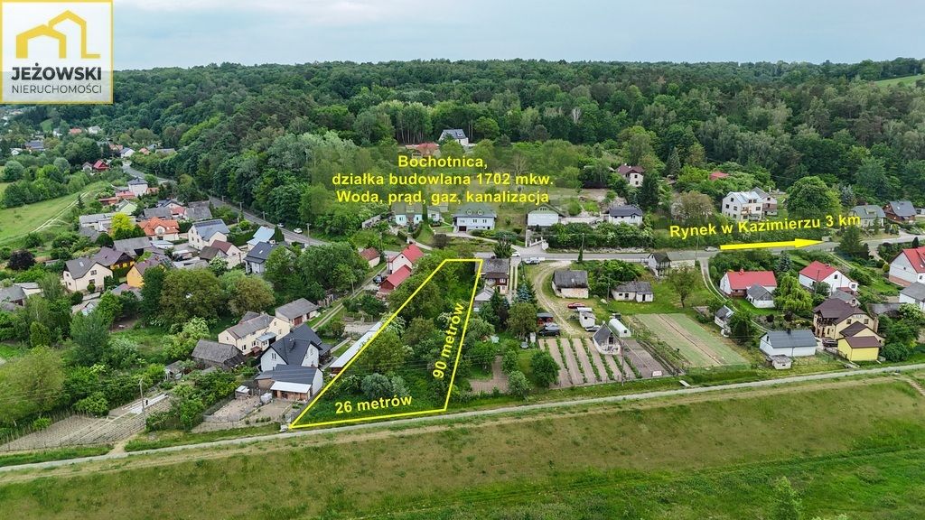 Działka budowlana Bochotnica, ul. Kazimierska. Zdjęcie 2