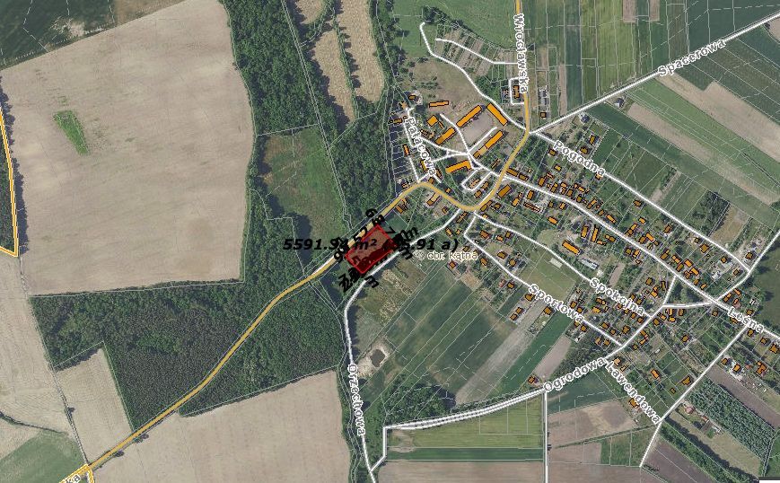 Działka rolno-budowlana Kątna. Zdjęcie 5