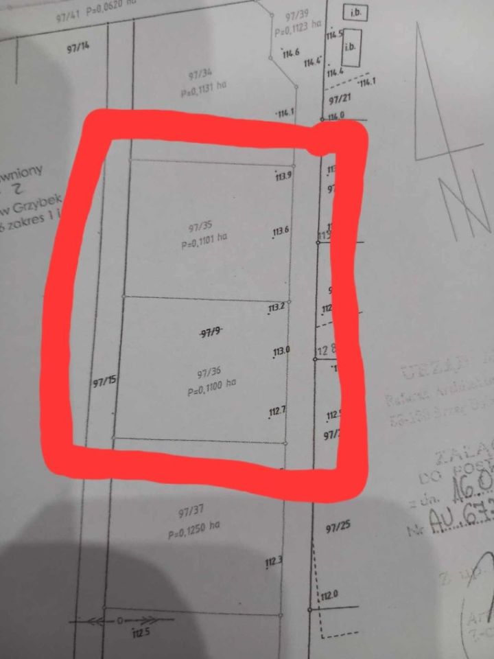 Działka budowlana Wały. Zdjęcie 6