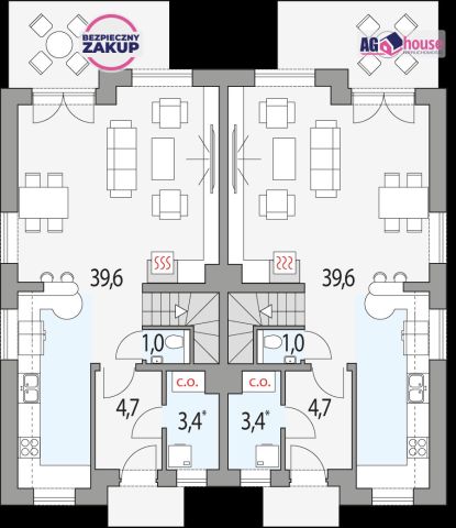 bliźniak, 4 pokoje Domatowo, ul. Widokowa. Zdjęcie 11