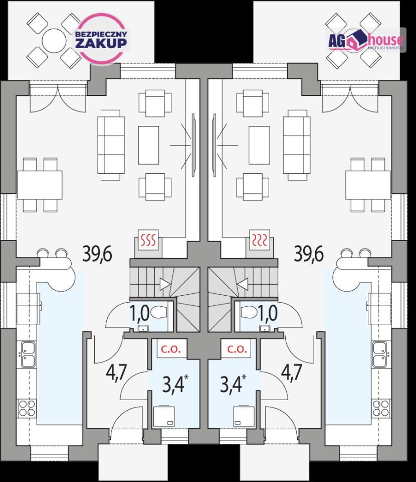 bliźniak, 4 pokoje Domatowo, ul. Widokowa. Zdjęcie 11