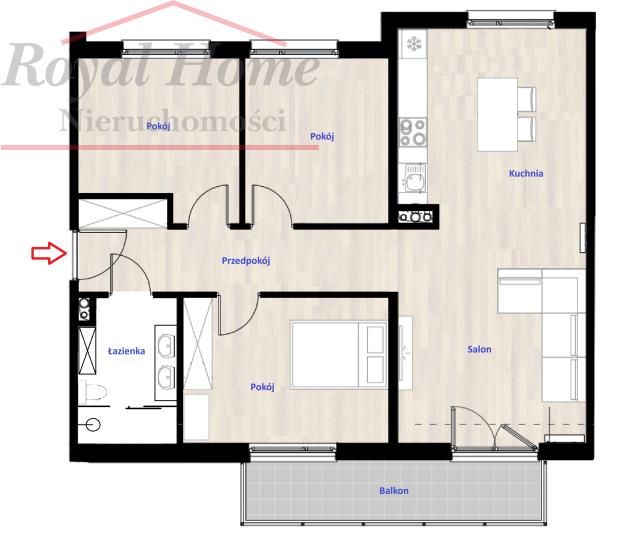 Mieszkanie 4-pokojowe Wrocław Fabryczna, ul. Ruczajowa. Zdjęcie 16