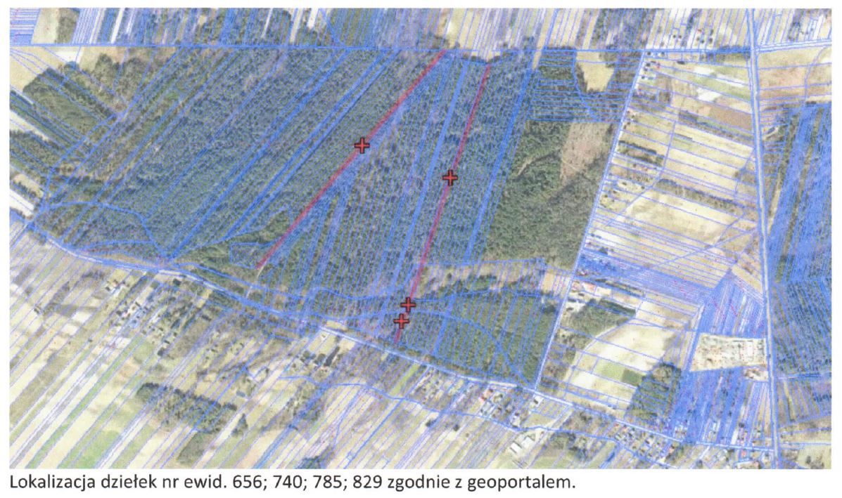 Działka rolna Zynie. Zdjęcie 2