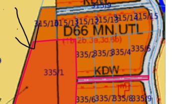 Działka budowlana Rozdziele