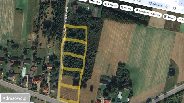 Działka budowlana Jasieniec Iłżecki Górny. Zdjęcie 1