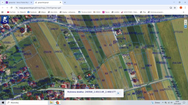 Działka budowlana Zacharzowice. Zdjęcie 1