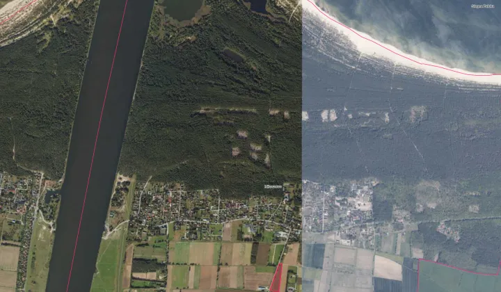 Działka rolna Mikoszewo, ul. Żuławska