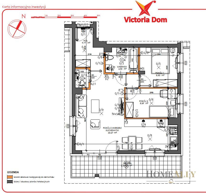 Mieszkanie 3-pokojowe Warszawa Ursus, ul. Posag 7 Panien. Zdjęcie 14