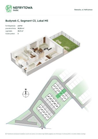 Mieszkanie 3-pokojowe Rzeszów Załęże, ul. Nefrytowa. Zdjęcie 21