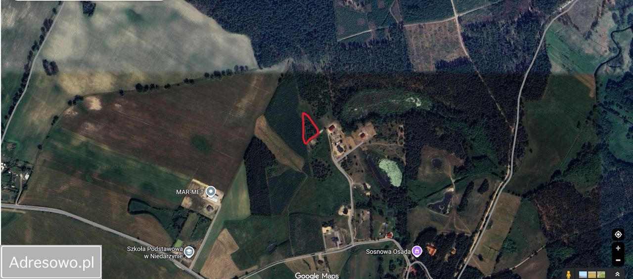 Działka budowlana Niedarzyno. Zdjęcie 2
