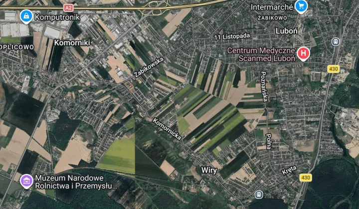 Działka budowlana Wiry, ul. Czereśniowa