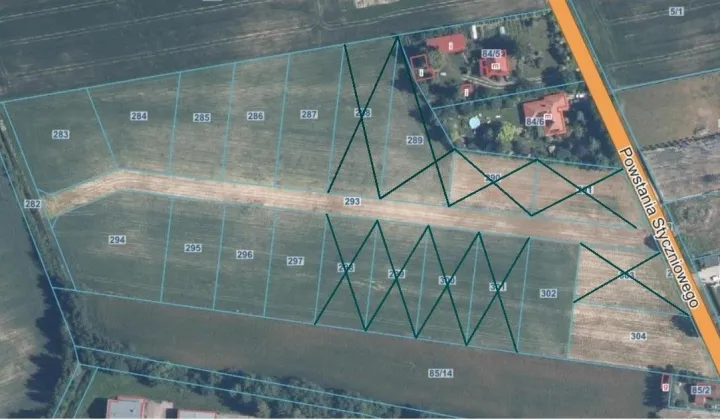 Działka budowlana Radzyń Podlaski, ul. Powstania Styczniowego