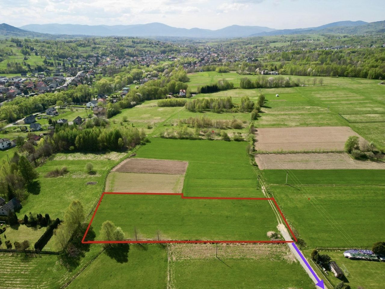 Działka budowlana Gilowice Stary Dwór, ul. Starodworska. Zdjęcie 5