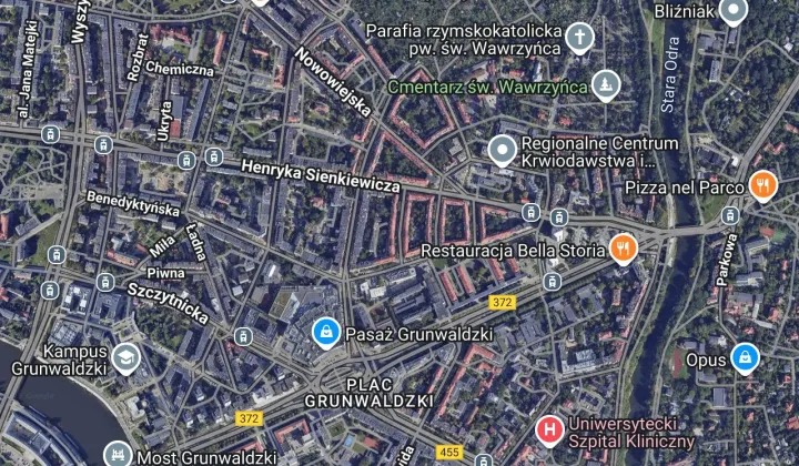 Mieszkanie 4-pokojowe Wrocław Plac Grunwaldzki, ul. Oskara Minkowskiego