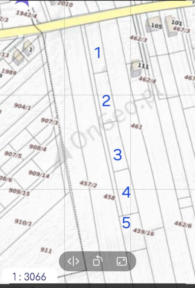 Działka budowlana Rzezawa. Zdjęcie 4