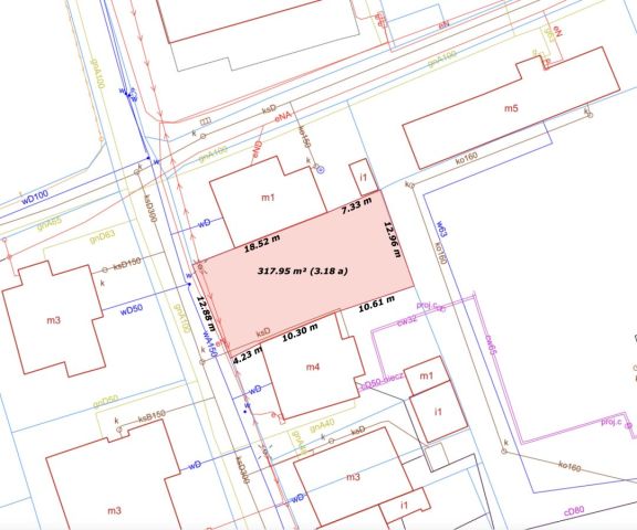 Działka budowlana Kraków Podgórze Duchackie, ul. Maurycego Mochnackiego. Zdjęcie 3