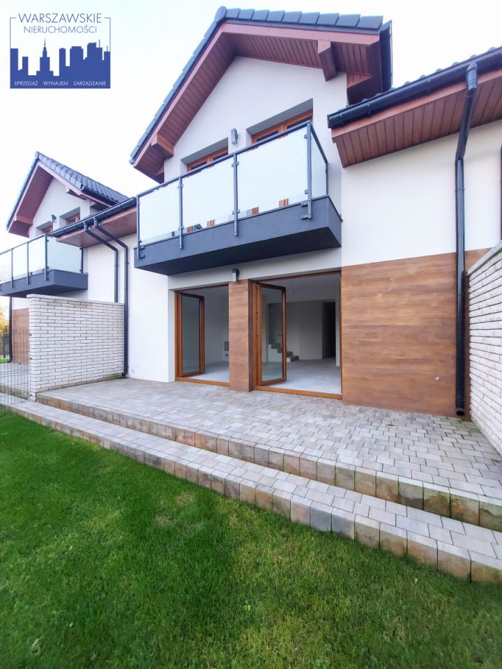 bliźniak, 5 pokoi Baszkówka, ul. Wiśniowy Sad. Zdjęcie 2