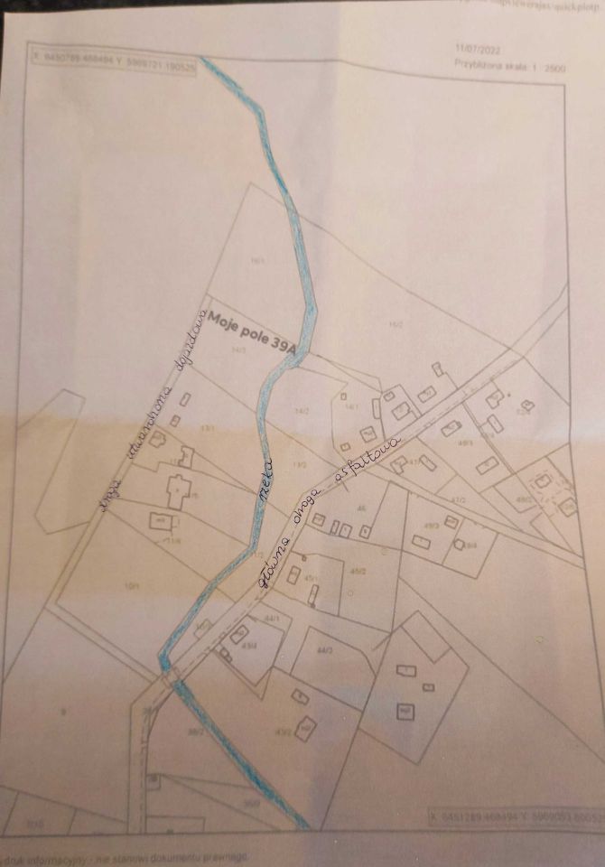 Działka rolno-budowlana Przechlewko