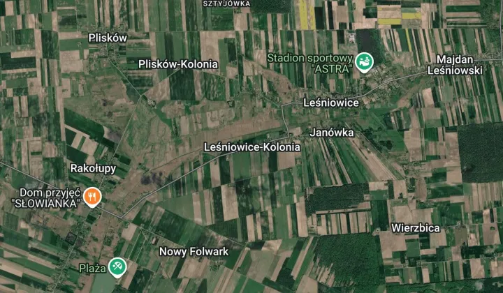 Działka rolna Leśniowice-Kolonia