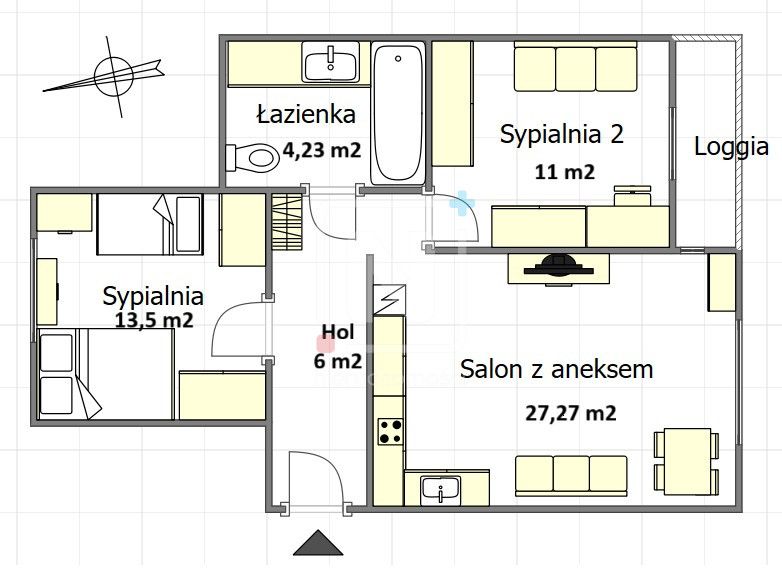 Mieszkanie 3-pokojowe Warszawa Białołęka, ul. Odkryta. Zdjęcie 12