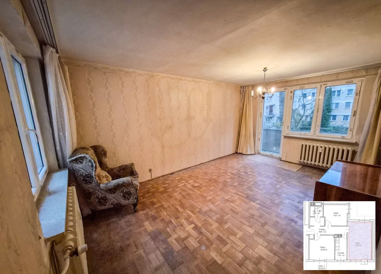 Mieszkanie 3-pokojowe Warszawa Żoliborz, ul. Władysława Broniewskiego. Zdjęcie 15